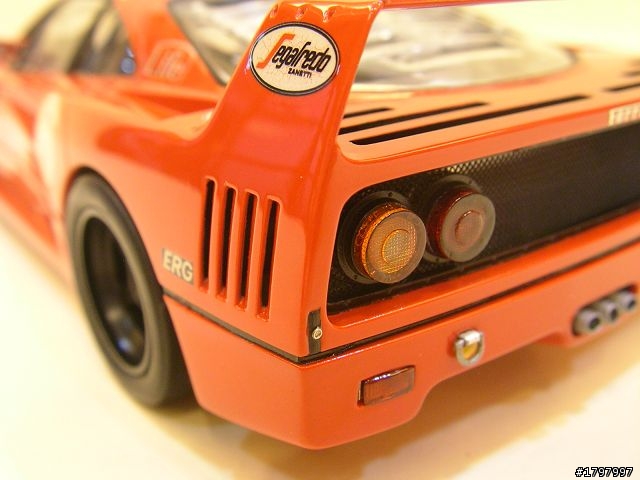 【模型製作分享】Ferrari F40 GT(FUJIMI 1/24 kit)