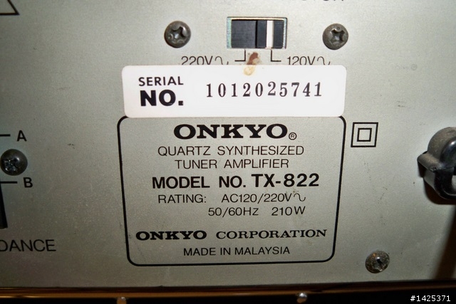 ONKYO TX-822 + SONY SS-H77 剛好兩千的超值兩聲道