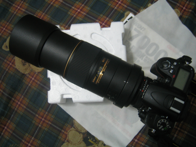 (鏡頭開箱)NIKKOR 300mm F4D