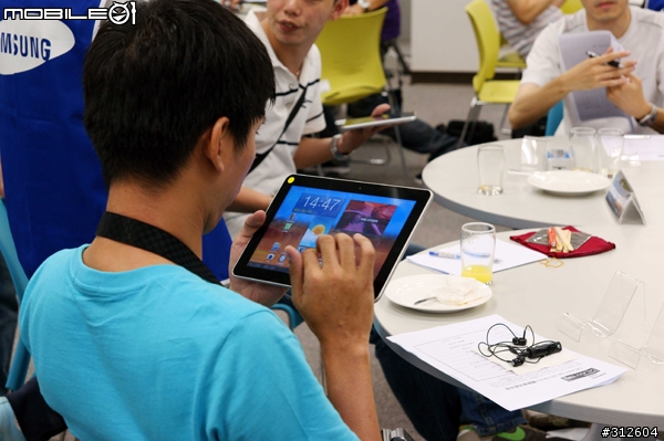 【體驗會搶先報】SAMSUNG GALAXY Tab 10.1/Tab 8.9 第一次親密接觸!