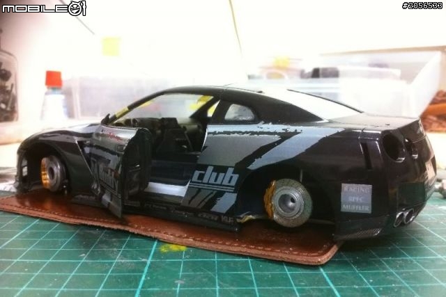 1/24 Buddy club ZELE Dry Carbon R35~製作大全集