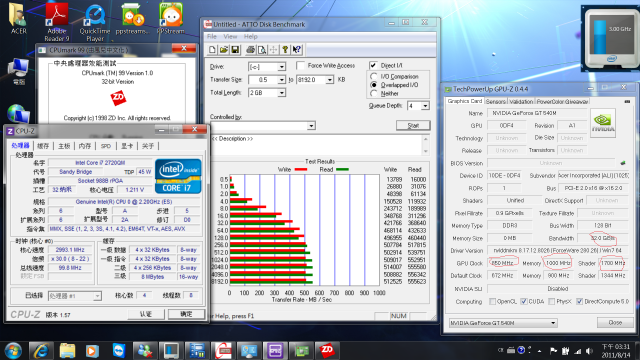 acer 4830TGX-i7-2720 SSD1版本