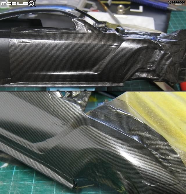 1/24 Buddy club ZELE Dry Carbon R35~製作大全集