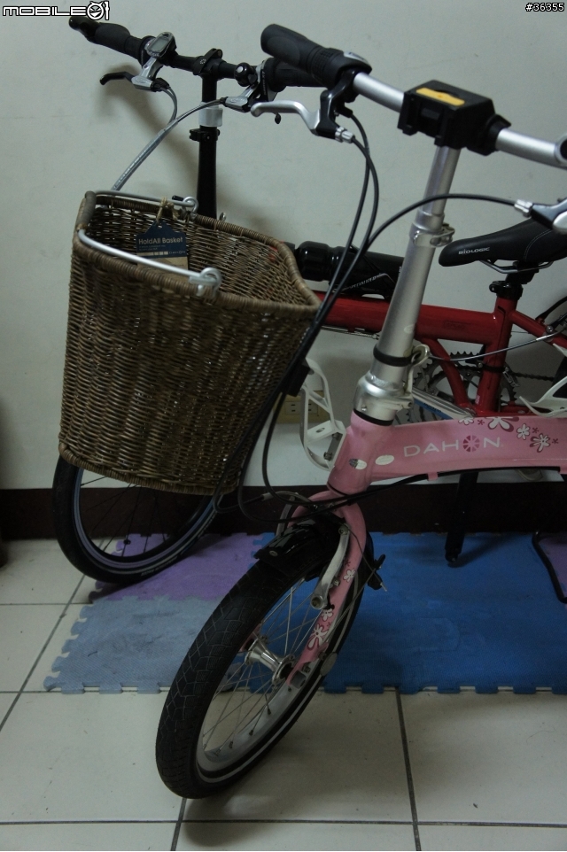 【開箱】Dahon 原廠 "什麼都能裝的籃子(菜籃、寵物籃)" 開箱