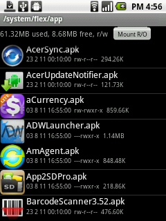 ACER beTouch E-140 減肥大公開 !!