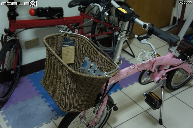 【開箱】Dahon 原廠 "什麼都能裝的籃子(菜籃、寵物籃)" 開箱