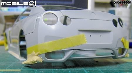1/24 Buddy club ZELE Dry Carbon R35~製作大全集