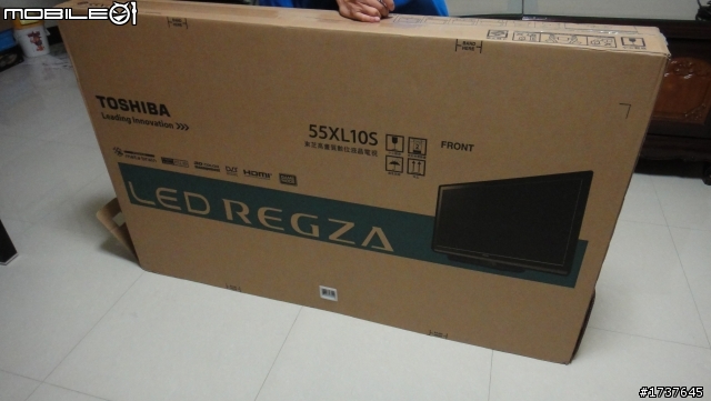 【不專業開箱文】Toshiba 55XL10s(圖多)