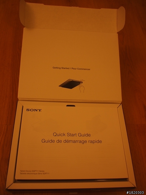 Sony Tablet S16G 簡單開箱 (小更新/9月26日)中國開始預售