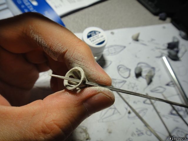 Art Clay 銀土耳環製作過程分享