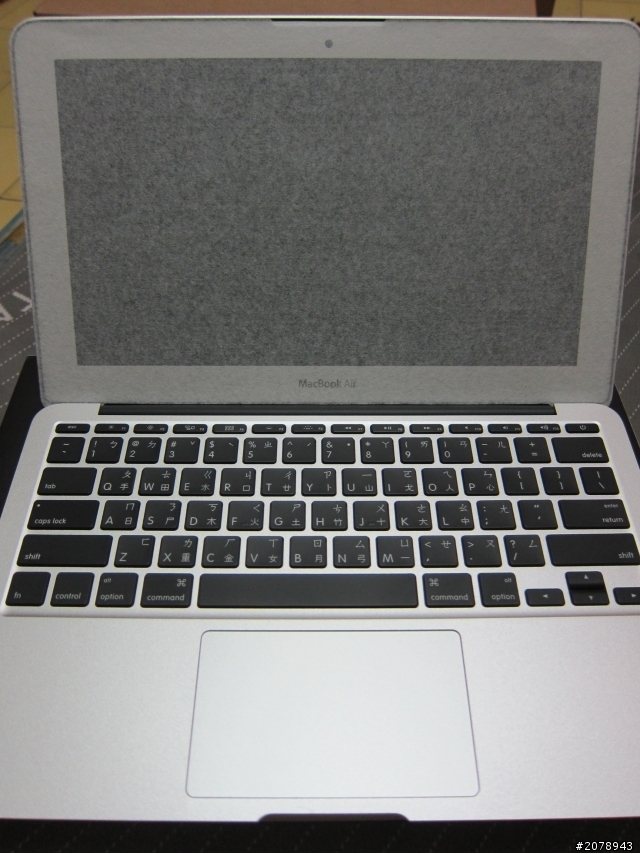 新手購入MacBook的小小開箱文