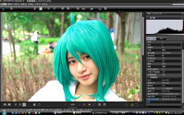 用蜘蛛3校色完了,但新的色調卻讓我更迷惘了~ 有關Olympus Viewer 2的色彩管理設定