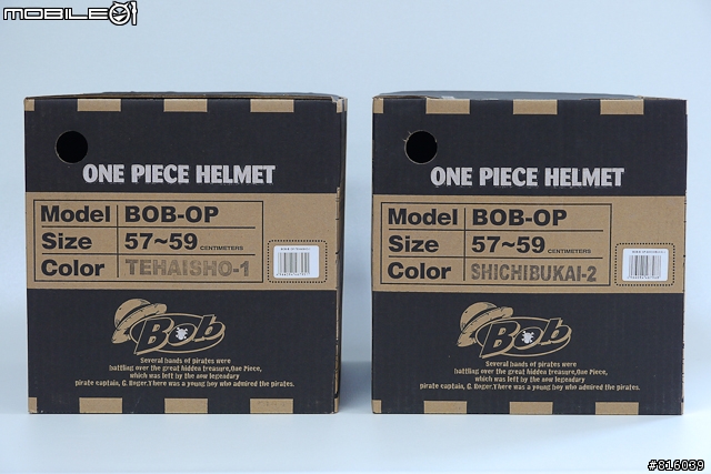 海賊王&王下七武海 OGK x BOB安全帽開箱