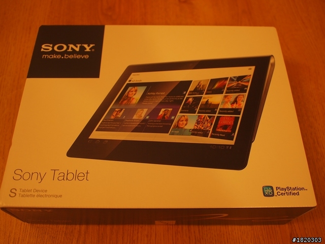 Sony Tablet S16G 簡單開箱 (小更新/9月26日)中國開始預售