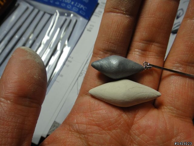 Art Clay 銀土耳環製作過程分享