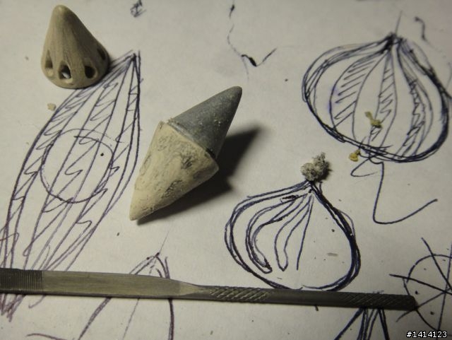 Art Clay 銀土耳環製作過程分享