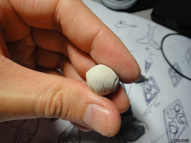 Art Clay 銀土耳環製作過程分享