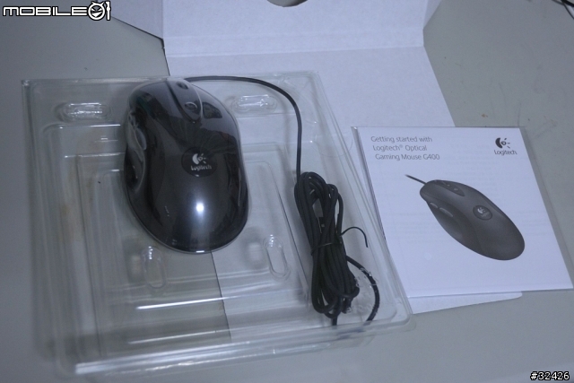 羅技G400開箱文