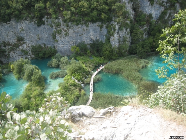 我在克羅埃西亞之十六湖公園 Plitvicka Jezera