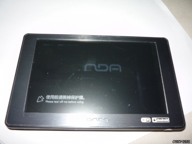 (開箱)昂達VX580A小型Android平板電腦,MP5