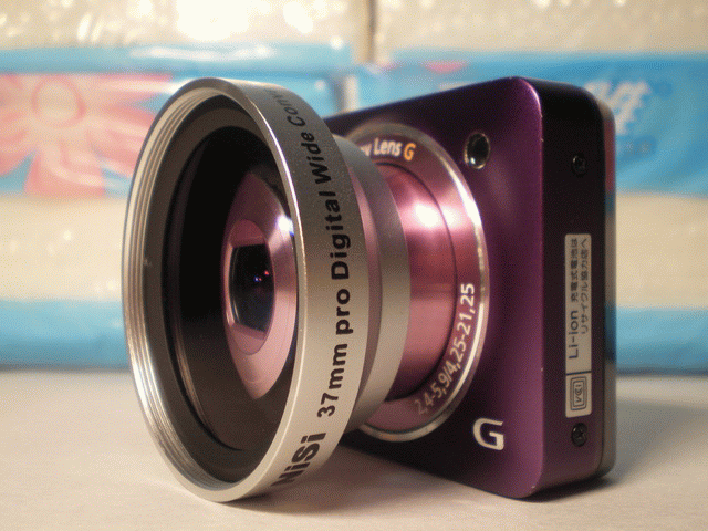 小DC土砲廣角鏡,Nisi 0.45x和sony WX5