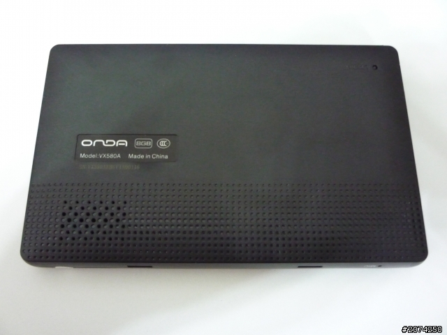 (開箱)昂達VX580A小型Android平板電腦,MP5