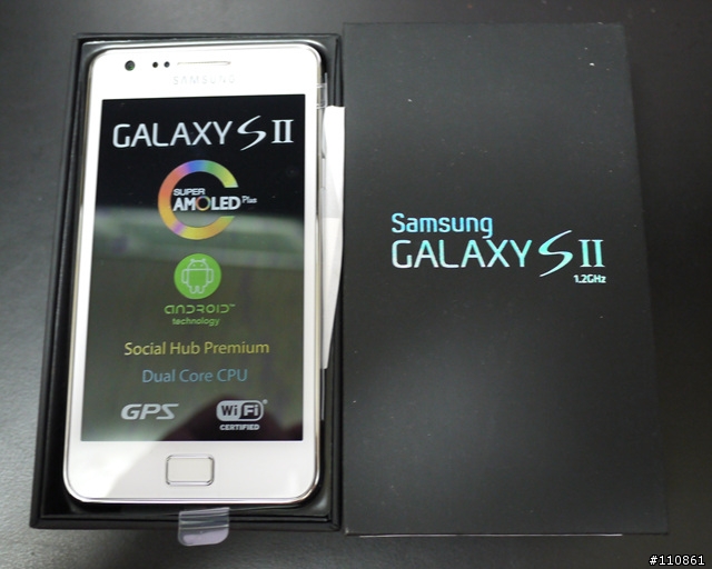 Galaxy S2 i9100 32G 白色版入手