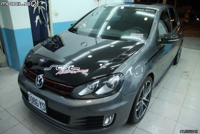 GOLF GTI MK6-雙邊開孔引擎蓋 開箱