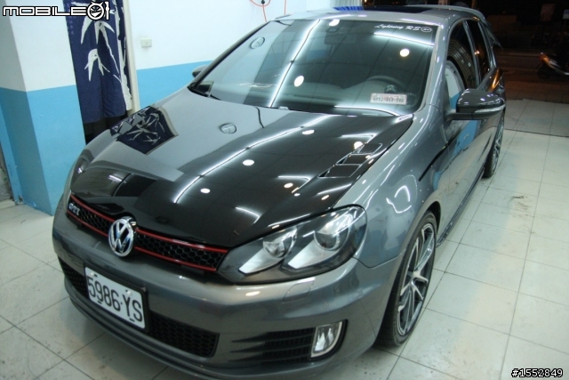 GOLF GTI MK6-雙邊開孔引擎蓋 開箱