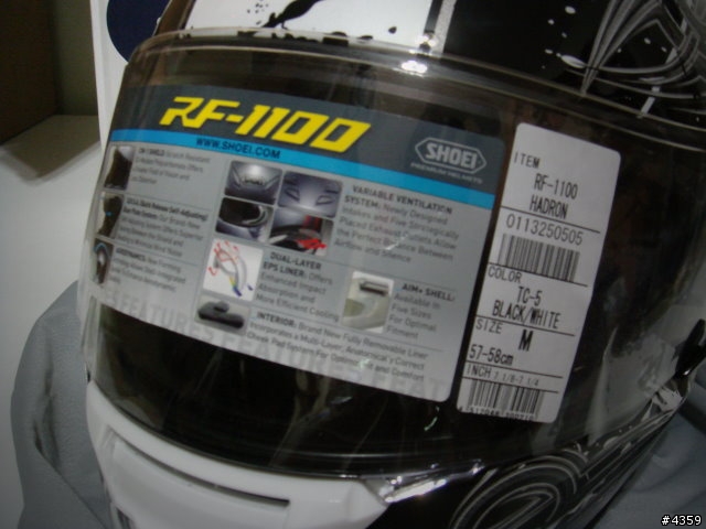 美規 SHOEI RF-1100 Hadron 分享開箱
