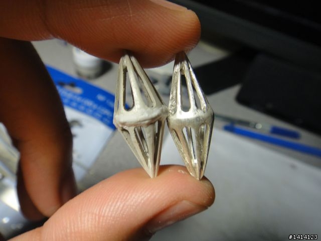 Art Clay 銀土耳環製作過程分享