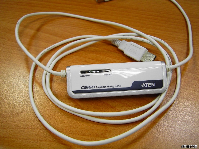 宏正科技(ATEN)CS168(NB/PC輕鬆連)開箱文與測試報告