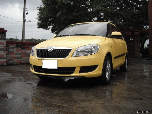 FABIA 1.2萊姆黃開箱