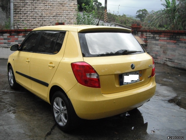 FABIA 1.2萊姆黃開箱