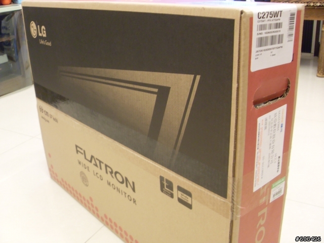 窮人的27吋螢幕 LG C275WT-PF 開箱文
