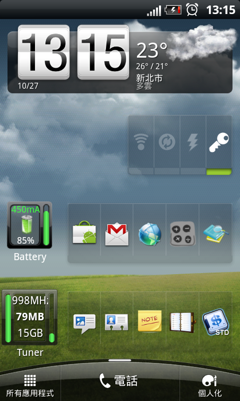 衝了Runnymede 3.4+ Android 2.3.5 with Sense 3.5,爽呆了