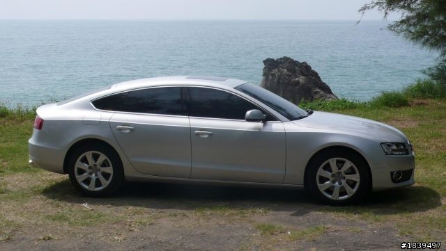 AUDI A5 SB 2.0TQ銀 開箱之車燈秀