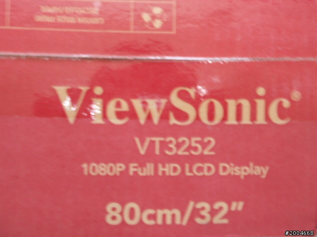 開箱~ViewSonic VT3252~