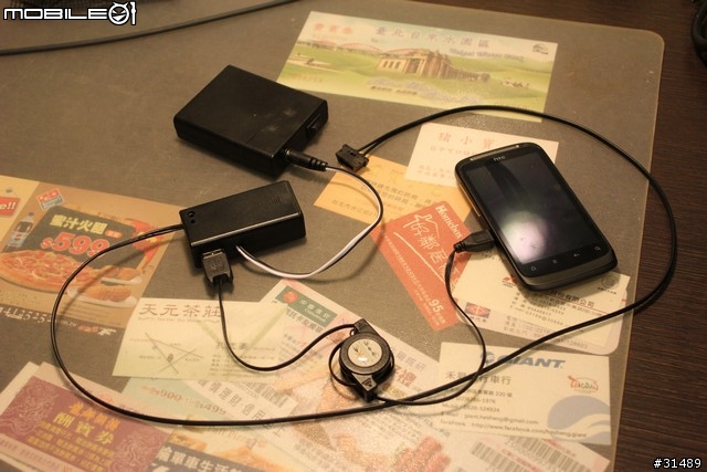 登山車 發電花鼓 頭燈 手機 充電電池 (二)