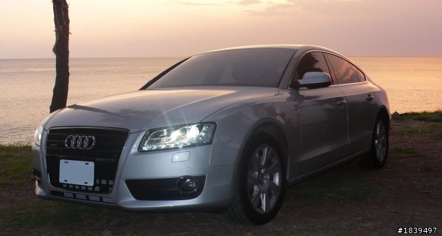 AUDI A5 SB 2.0TQ銀 開箱之車燈秀