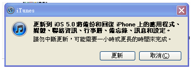 要更新ios 5的朋友請先看這篇...讚