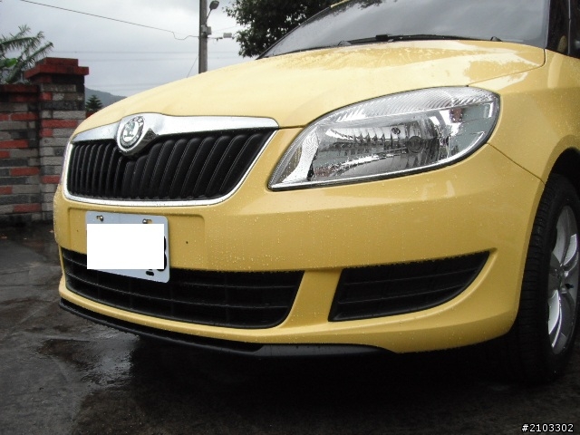 FABIA 1.2萊姆黃開箱
