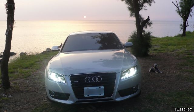 AUDI A5 SB 2.0TQ銀 開箱之車燈秀
