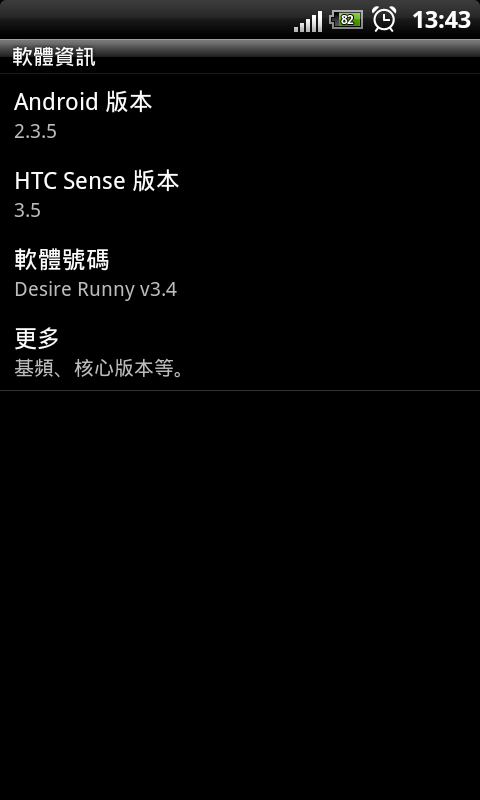 衝了Runnymede 3.4+ Android 2.3.5 with Sense 3.5,爽呆了