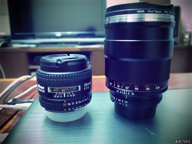 我終於把妳娶進來....Carl Zeiss Distagon 1.4/35 ZF.2 T*