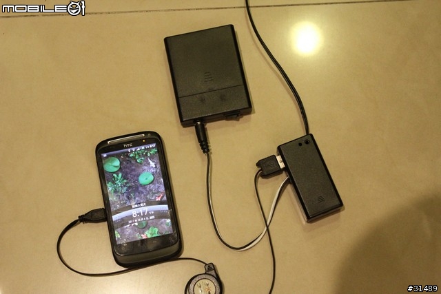 登山車 發電花鼓 頭燈 手機 充電電池 (二)