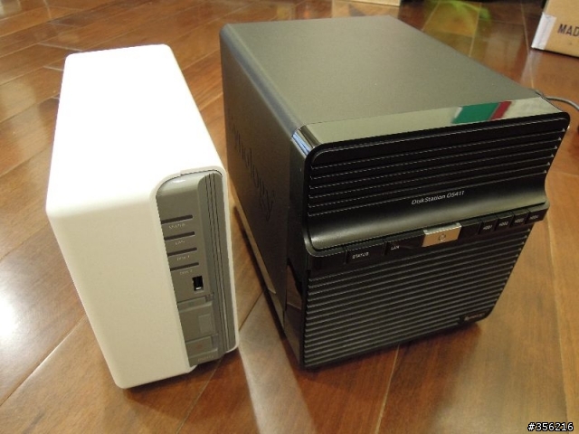 Synology DS411 & DS211j NAS 開箱及傳輸效能比較