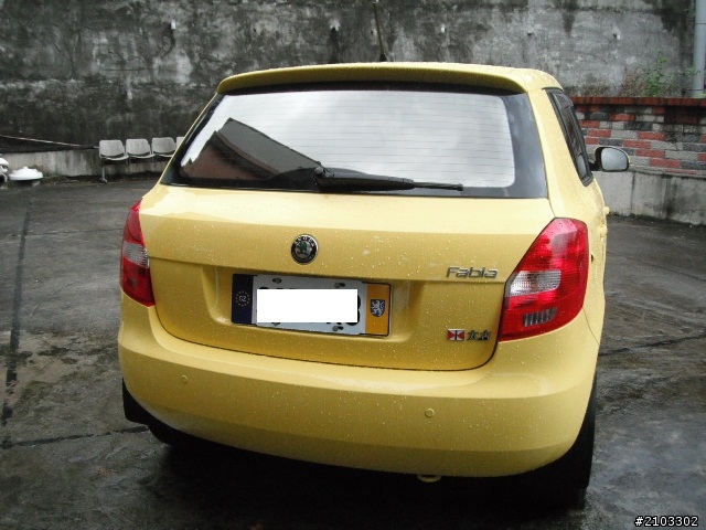 FABIA 1.2萊姆黃開箱