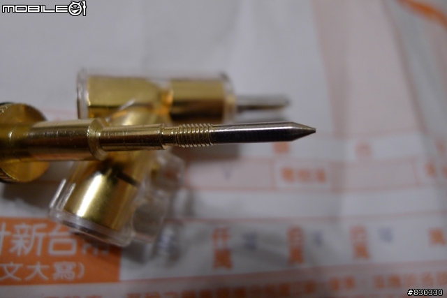 2011/10/20更新.高雄禾樺電子.買的槍型端子.好像是鋁製品.T.T