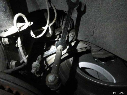 saab 9000 三角架和尚頭、方向機舵桿和尚頭更換DIY